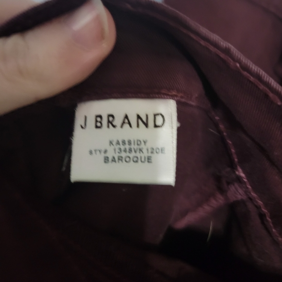 J Brand Kassidy Skinny Utility Jeans with Zipper Detailing Size 30 - Picture 4 of 5